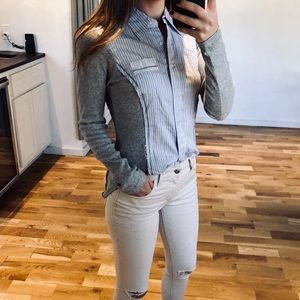 Anthropologie Tiny Button Down Top